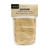 Nour 3480N Natural Loofah With Cotton /Doz