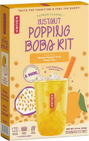 Pocas DIY7 Popping Boba &Quot;Diy&Quot; Kit Mango Passion Fruit Green Tea 12/8.9 Oz