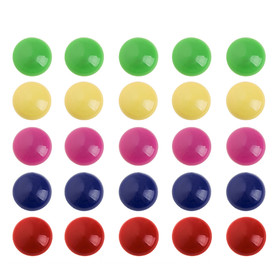Officeship 100PCS Round Colored Magnets, Whiteboard Magnets, Office Magnets, Fridge Magnets, 3/4" Diameter