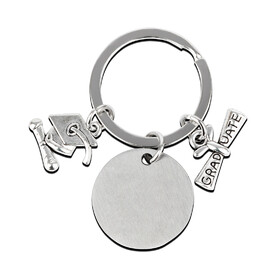 Aspire Stainless Steel Keychain Blank Graduate Gifts for Seniors Students College High School Gifts Inspirational Gifts