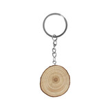 Aspire Wooden Keychain, Blank Laser Engraving, Blank Wood Blank Key Chain, Unfinished Wooden Key Tag for DIY Gift