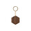 Aspire Wooden Keychain, Blank Wood Key Chain, Blank Laser Engraving, Unfinished Wooden Key Tag Rings for Craft, Hexagon