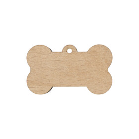 Aspire Wooden Keychain Blank, Engraving Bulk Wood Key Chain, Unfinished Wooden Shape for Gift Crafts
