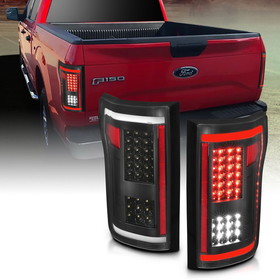 Anzo 311285 Led Taillights Black