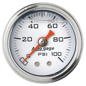 Auto Meter 2177 1-1/2'Pressure 0-100Psiwh
