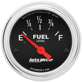 Auto Meter 2516 Chrome Fuel Level 2 1/16'