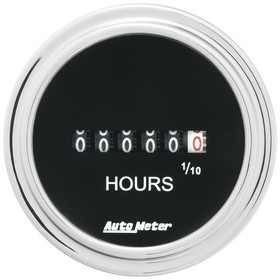 Auto Meter 2587 Chrome Hourmeter 2 1/16'