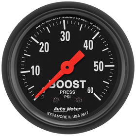 Auto Meter 2617 2'Boost 0-60Psi Z Seri
