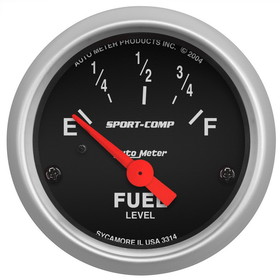 Auto Meter 3314 Sprtcmp Kg Fuel/Is2-1/16'