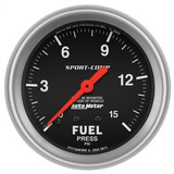Auto Meter 3411 Sportcmp Fuel Press.2 5/8