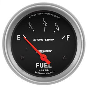 Auto Meter 3514 Sportcmp Fuel Level 2 5/8