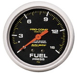 Auto Meter 5411 Pro-Comp Fuel Pres 2-5/8'