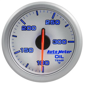 Auto Meter 9140-UL Airdrive Oil Temp Silver