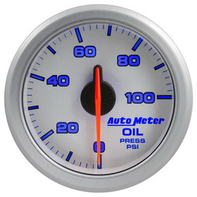 Auto Meter 9152-UL Airdrive Oil Press Silver