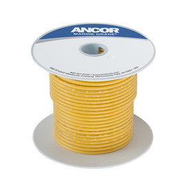 Ancor Wire 100' #12 Yellow Tinned Copper, Ancor 107010
