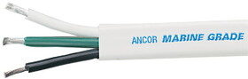 Ancor 131310 100' 12/3 Triplex Flat Wht/Blk/Grn