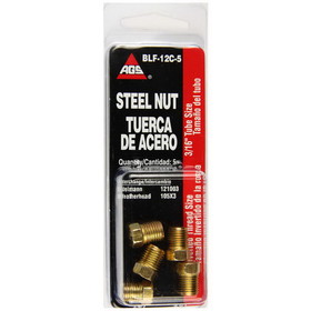 AGS 3/16'X 3/16' Steel Nut, American Grease Stick (AGS) BLF-12C-5