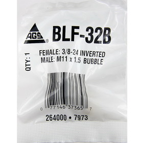 AGS 3/8-24 - M11 X 1.5 Bubble, American Grease Stick (AGS) BLF-32B