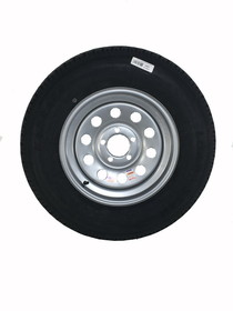 Americana St205/75R15 C/5H Mod Silv, Americana Tire and Wheel 32401