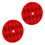 Bargman Rnd Reflector Red W/Hole, Bargman 74-68-010