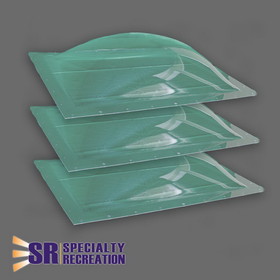 Specialty Recreation Skylight 3 Pack Clear, Specialty Recreation SP1422C
