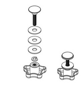 Bak Industries PARTS-254A0001 Bakflip Elevator Bolt Kit