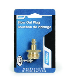 Camco 36143 Blow Out Plug Quick Conn