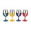 Camco 53465 Libatc Wine Tumbler 4-Pack 8Oz. (