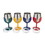 Camco 53465 Libatc Wine Tumbler 4-Pack 8Oz. (