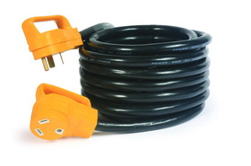 Camco 55191 Power Cord 30A 25' W/Han