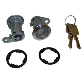 Crown Automotive Doorcylinkit2Cylinsw/Keys, Crown Automotive 8122874K2