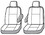 Covercraft SS3462PCCH 2017 Honda Frt Buckets