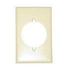Cooper Wire Receptacle Cover Ivory, Cooper Wire 2168V-BOX