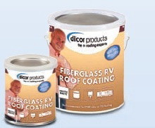Dicor RPFRCT1 Fiberglass Roof Coating Tan