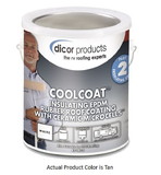 Dicor RPIRCT1 Coolcoat Roof Coating For Epdm Tan