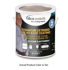 Dicor RPSELRCT1 Signature Roof Coating For Epdm Tan