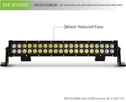Dv8 BR50E300W3W 50 Inch Light Bar