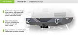 Dv8 RBSTTB-04 Rear Bumper Mid Length