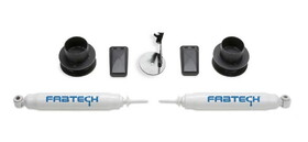 Fabtech FTS23227 2.5' Coil Spcr Kit W/Perf Shks