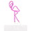 Faulkner 2' Led Pink Flamingo 120V Yd Light, Faulkner 20520