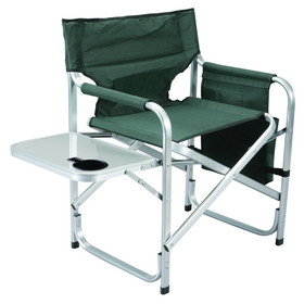 Faulkner Dir Chair Green W/Tray/Ch/Bag, Faulkner 48870