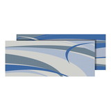 Faulkner Mat Spx Graphic Blue/Grey 8 X 16, Faulkner 53017