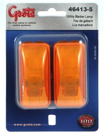 Grote Industries 46413-5 Sngl Bulb/Marker Lamp Ylw