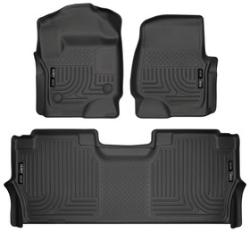 Husky Liners 94061 Wb Front/2Nd Seat Liners 17-19 F250
