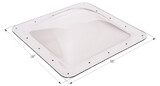 ICON 01818 Rv Skylight - Sl1414C