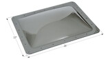 ICON 12119 Skylight Sl1824S Smoke