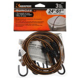 Hampton Products Bungee Cord 24' 3 Pack, Keeper Corporation 06303