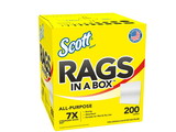 KIMBERLY CLARK Scott Rags In A Box, Kimbery Clark/ Scott Paper 75260