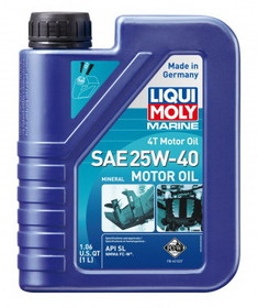 Liqui Moly Marine 4T Motor Oil 25W-40, Liqui Moly 20546