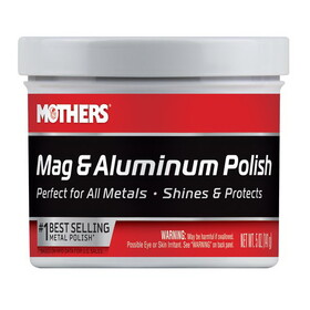 Mothers 05100 Mag & Aluminum Polish 5Oz